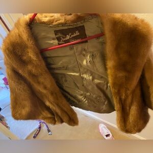 Mink cape